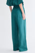 CALÇA PANTALONA ELÁSTICO VERDE ESCURO